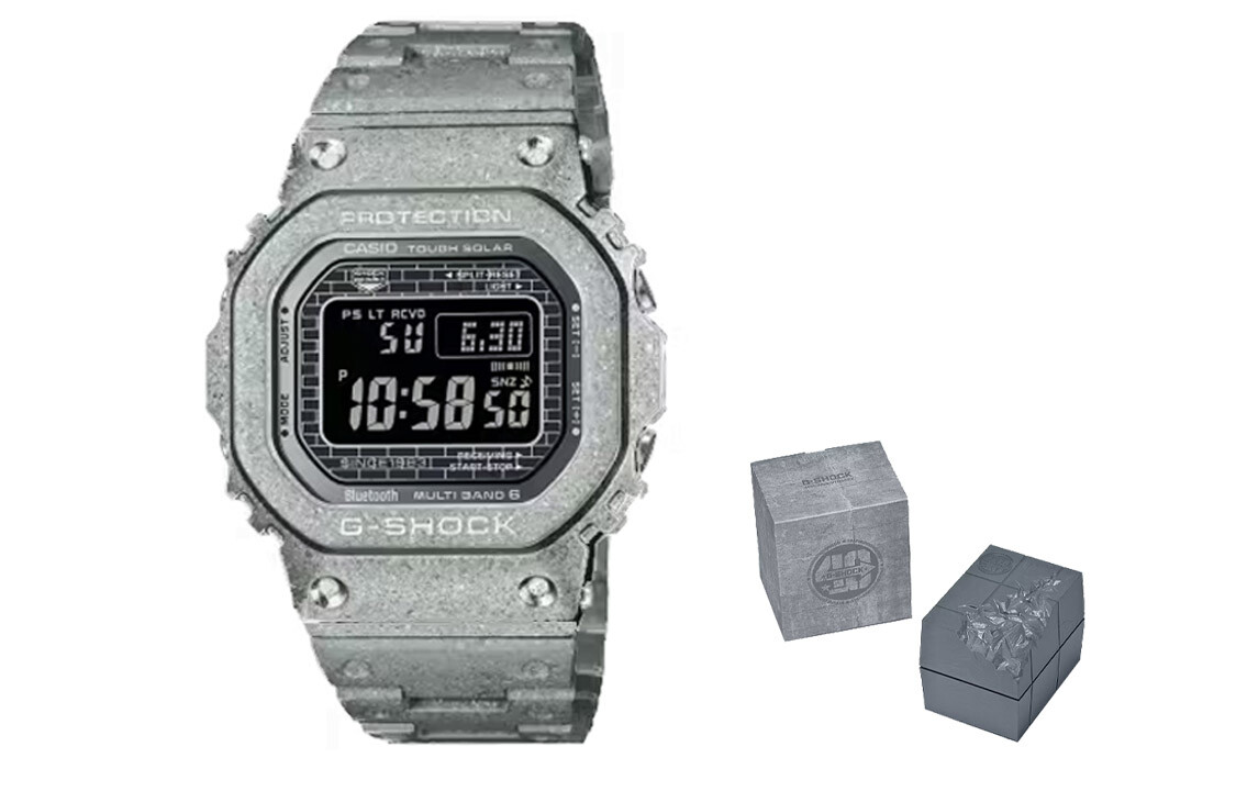 

Casio G-Shock 40-летие РЕКРИСТАЛЛИЗОВАННЫЙ GMW-B5000PS-1JR, Черный