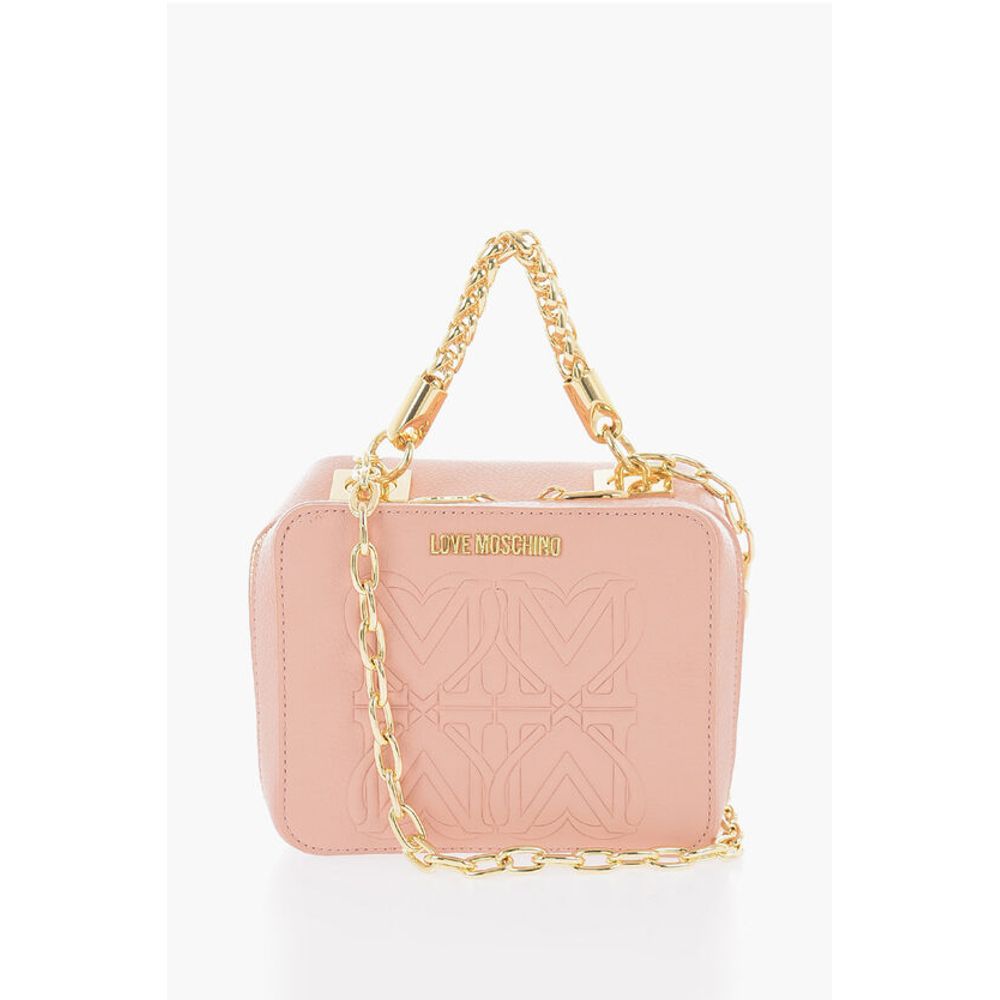 

Сумка LOVE из искусственной кожи с цепочным ремнем через плечо Moschino, мультиколор