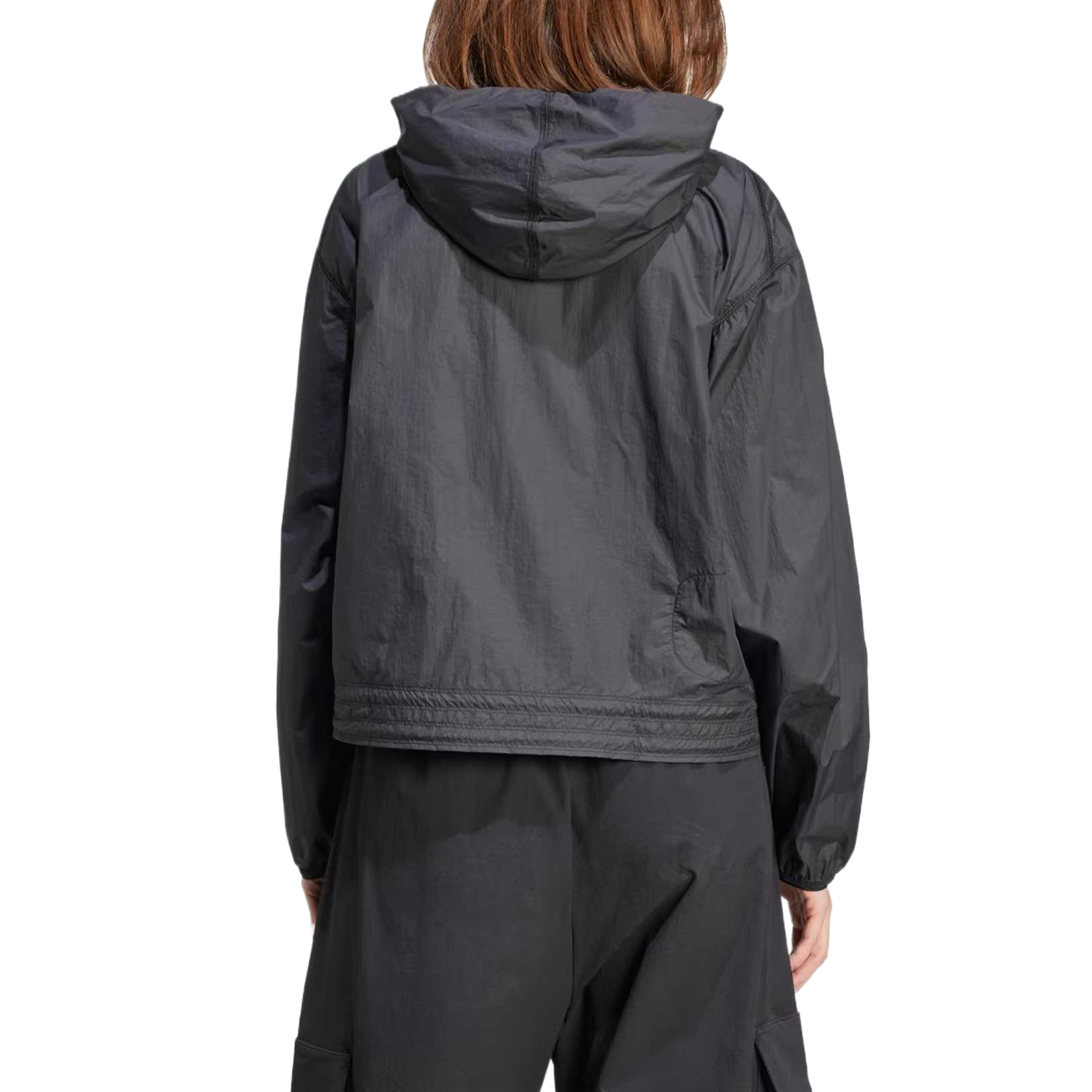Adidas Куртка женская Black Hooded Moderate Others — фото 4