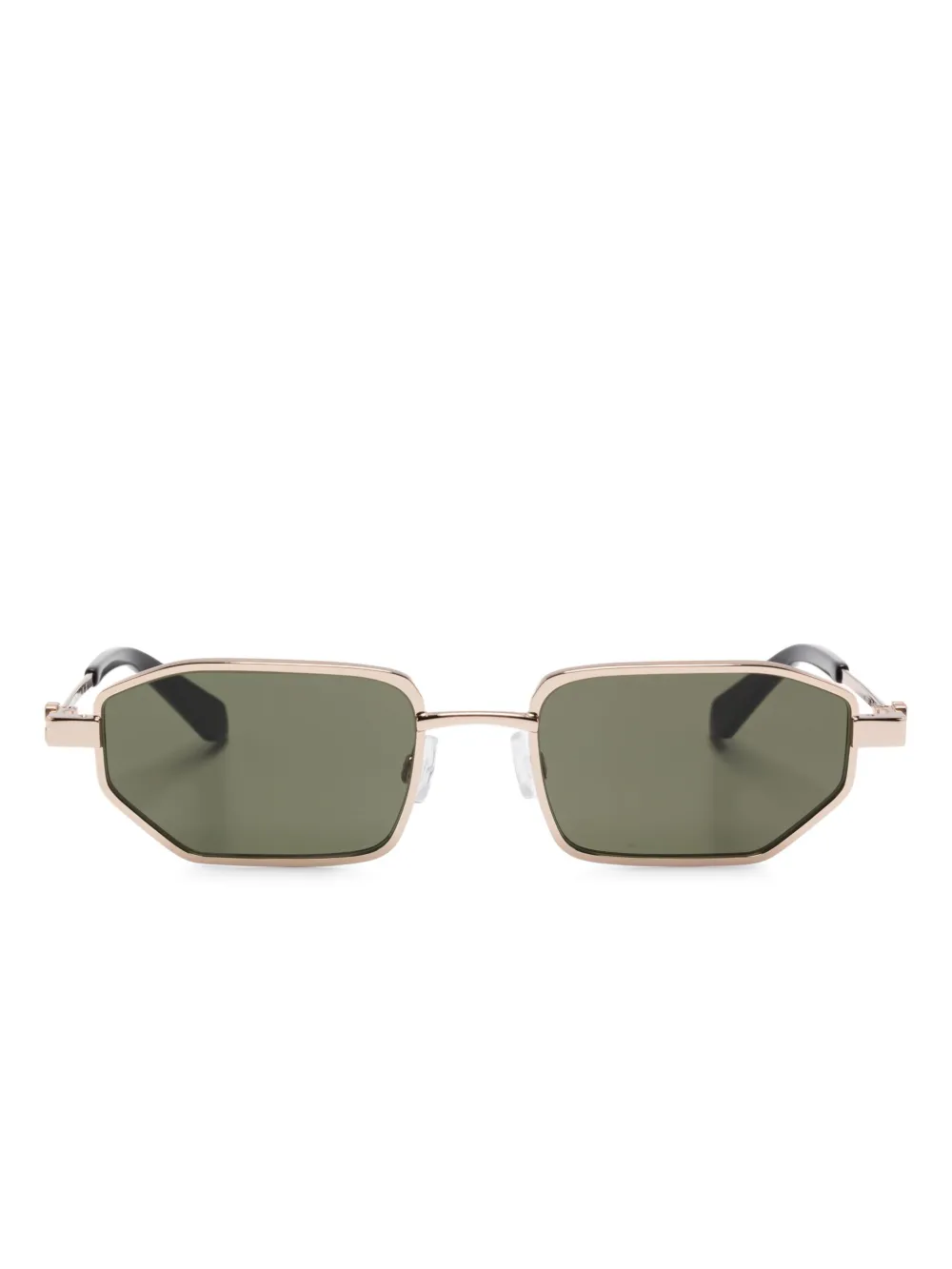 

Солнцезащитные очки в прямоугольной оправе Off-White Eyewear, золотой