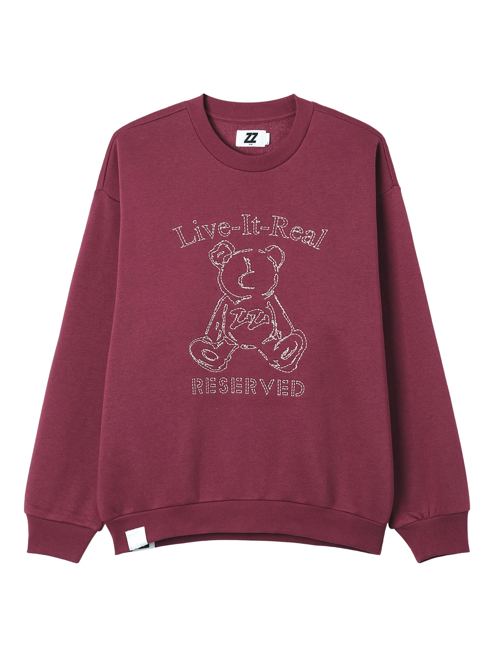 

Толстовка с вышивкой Izzue, красный