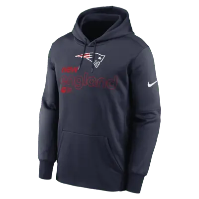 

Худи Nike New England Patriots Men’s Therma NFL Pullover Hoodie, темно-синий