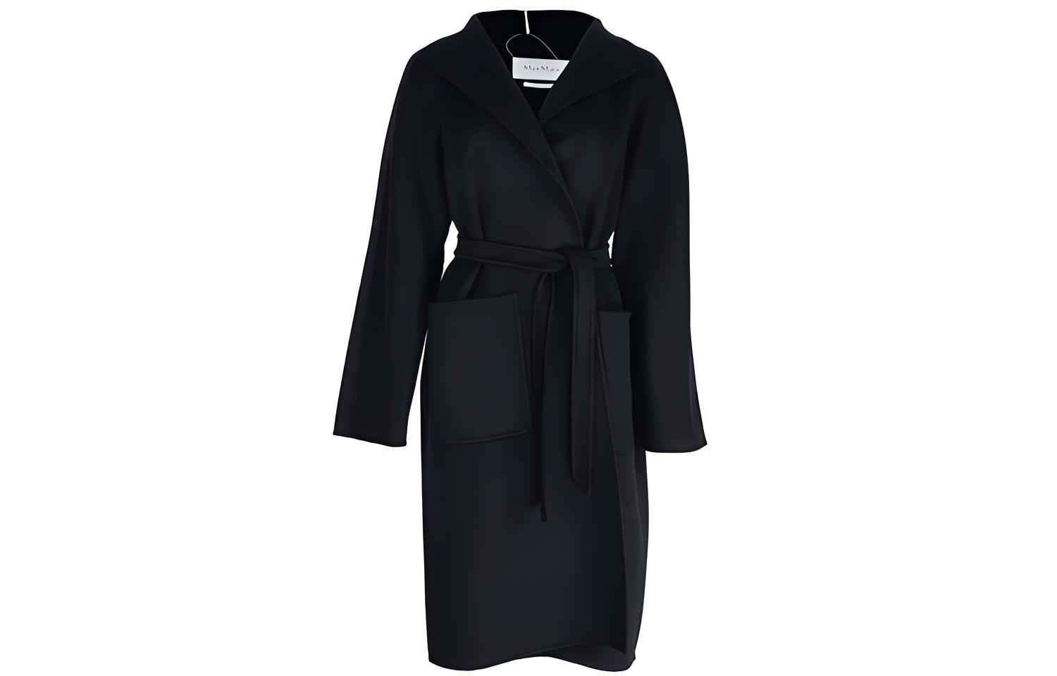 

Пальто Lilia с завязками на талии MaxMara, черный
