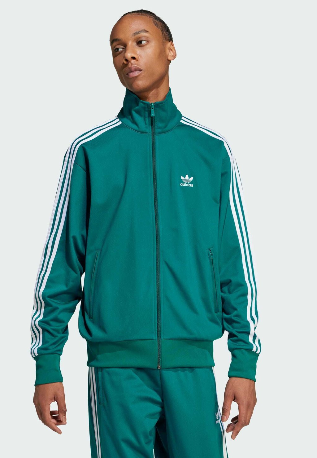 

Толстовка на молнии FBIRD Adidas Originals, синий