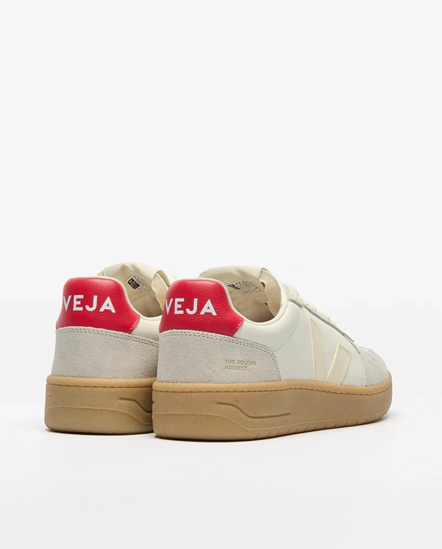 Спортивные кроссовки v82 из кожи Veja, Blanco Total — фото 2