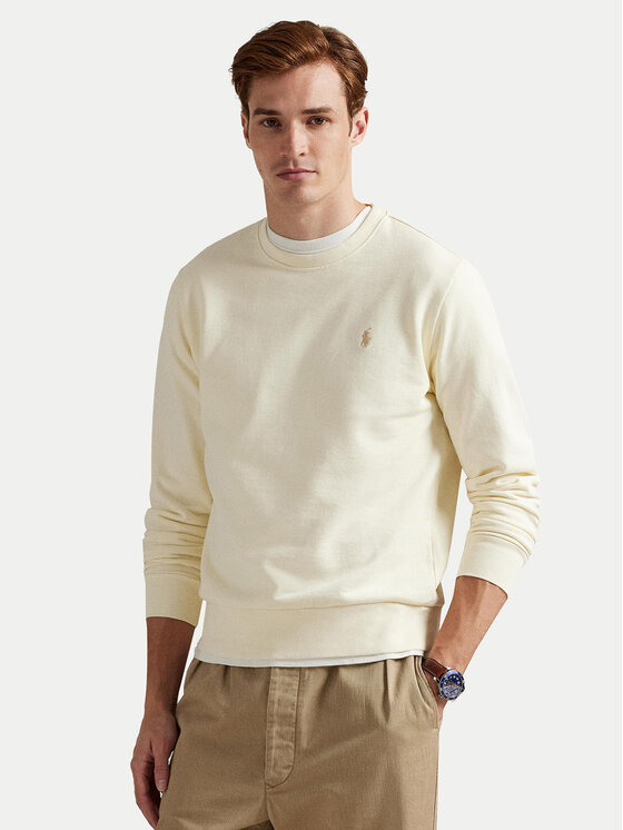 

Свитшот regular fit 710916689003 Polo Ralph Lauren, экрю