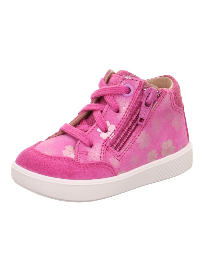 

Superfit Высокие кроссовки SUPIES розово-фиолетового цвета