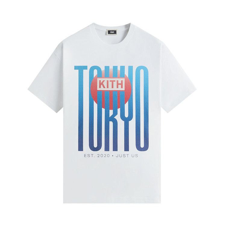 

Футболка Kith Tokyo Classic Logo Vintage Tee, White