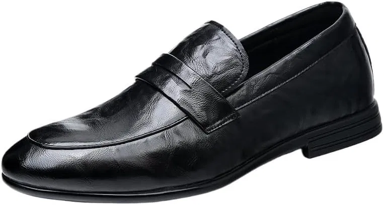 Лоферы кожаные, Black UOPYNE