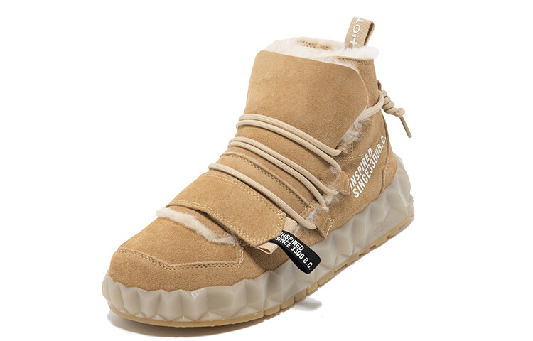 Зимние ботинки унисекс коричневые Otz Shoes