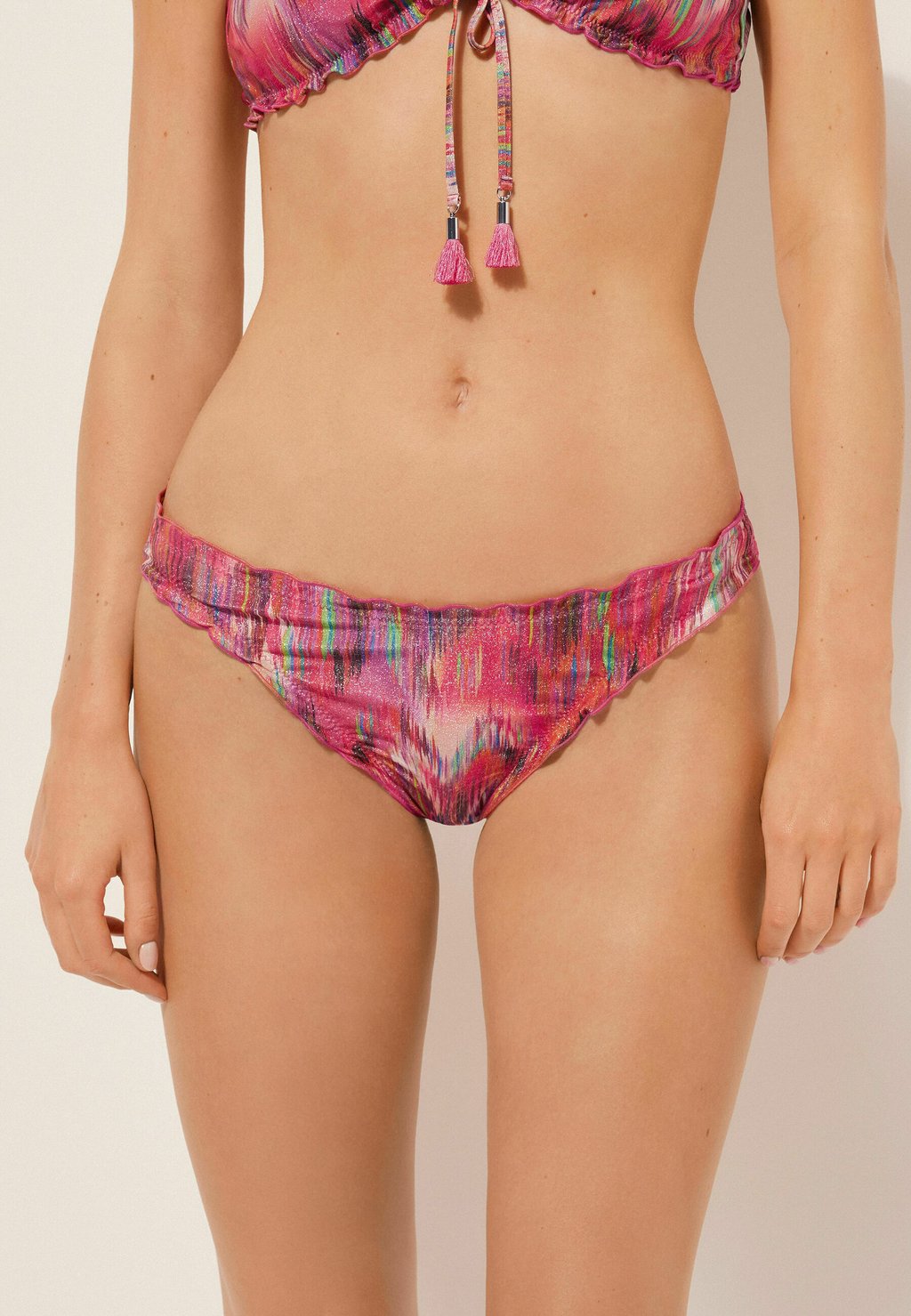 

Плавки бикини ETHNIC Calzedonia, мультиколор