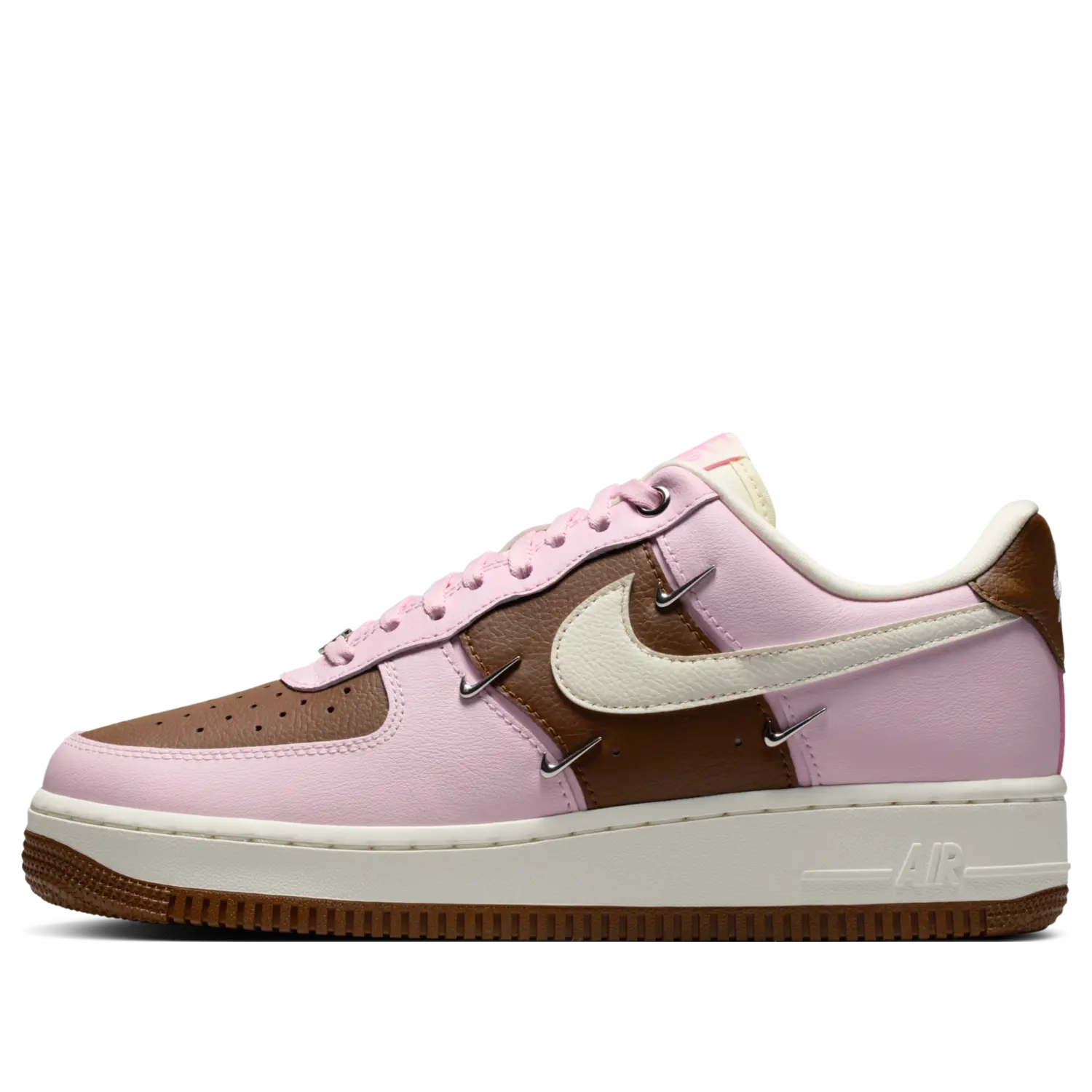 Кроссовки (WMNS) Nike Air Force 1 '07 LX 'Cocoa Sail White Foam Pink'