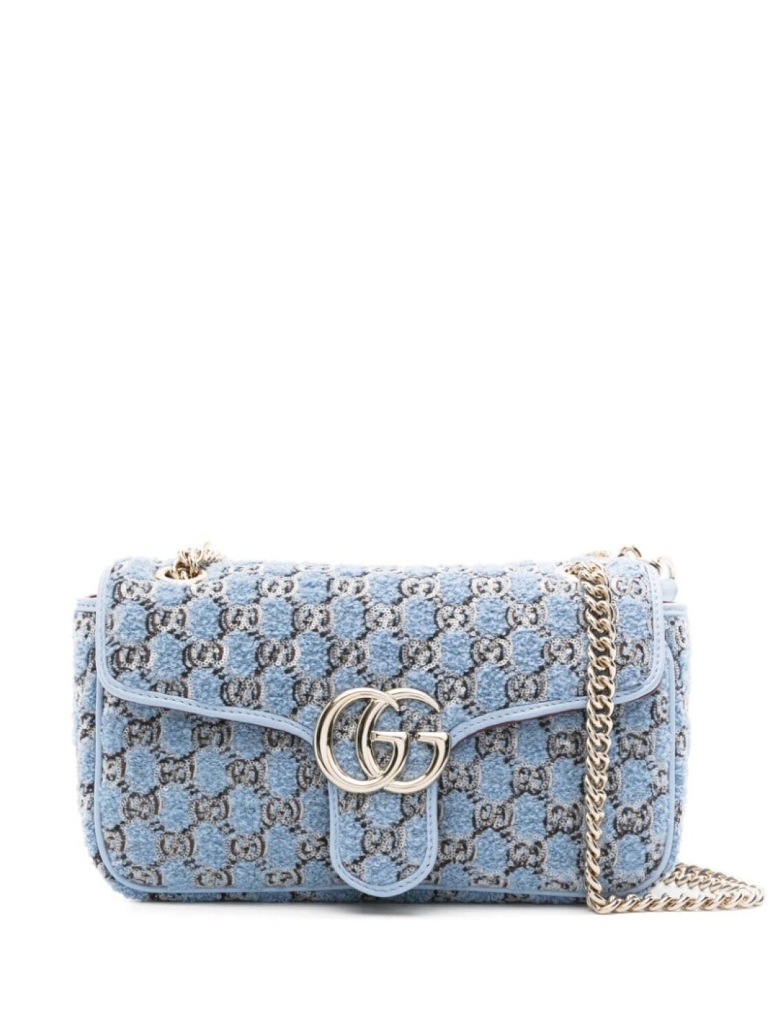 

Маленькая сумка Gucci GG Marmont, синий