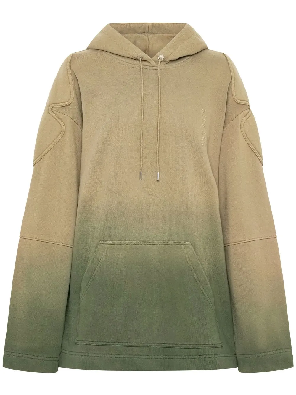 

Худи Sunfade с эффектом омбре Dion Lee, зеленый