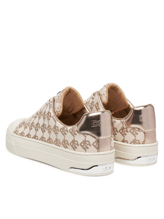 Тканевые кроссовки York Lace UP Sneak K2533982 Dkny, бежевый — фото 3