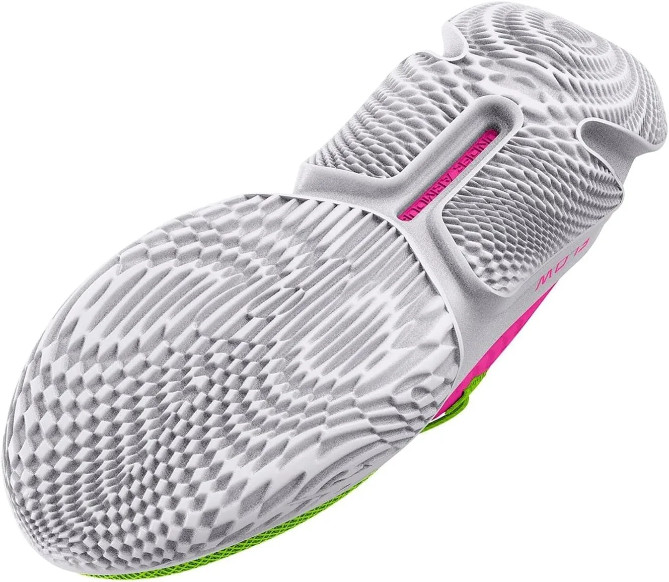 Кроссовки Under Armor Flow Futr X2 MM Scarpa da Basket Unisex Under Armour, синий/розовый — фото 3
