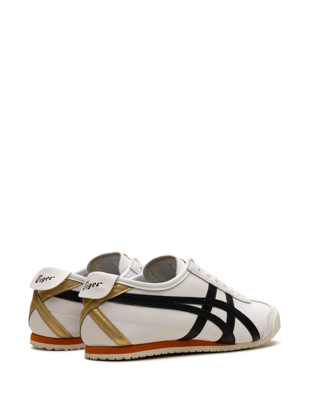 Кроссовки Mexico 66 White/Black/Red Onitsuka Tiger, белый — фото 3