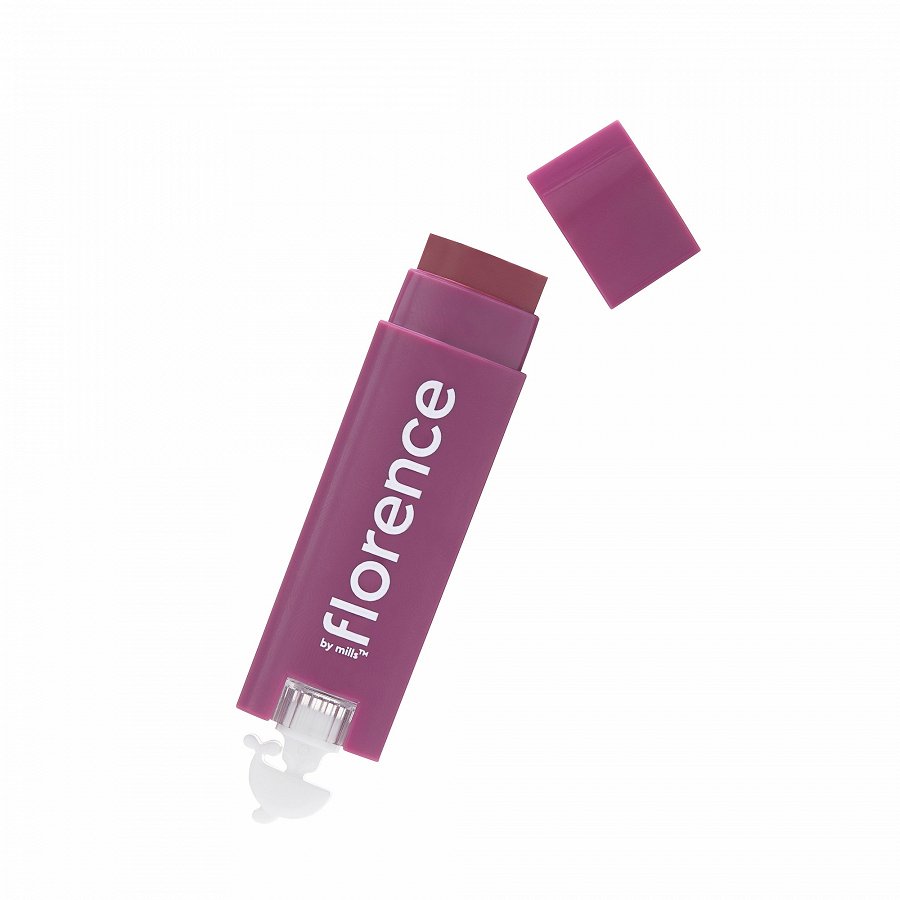 

Бальзам для губ oh whale! tinted lip balm Florence By Mills, цвет açaí, вес 4.5 гр.