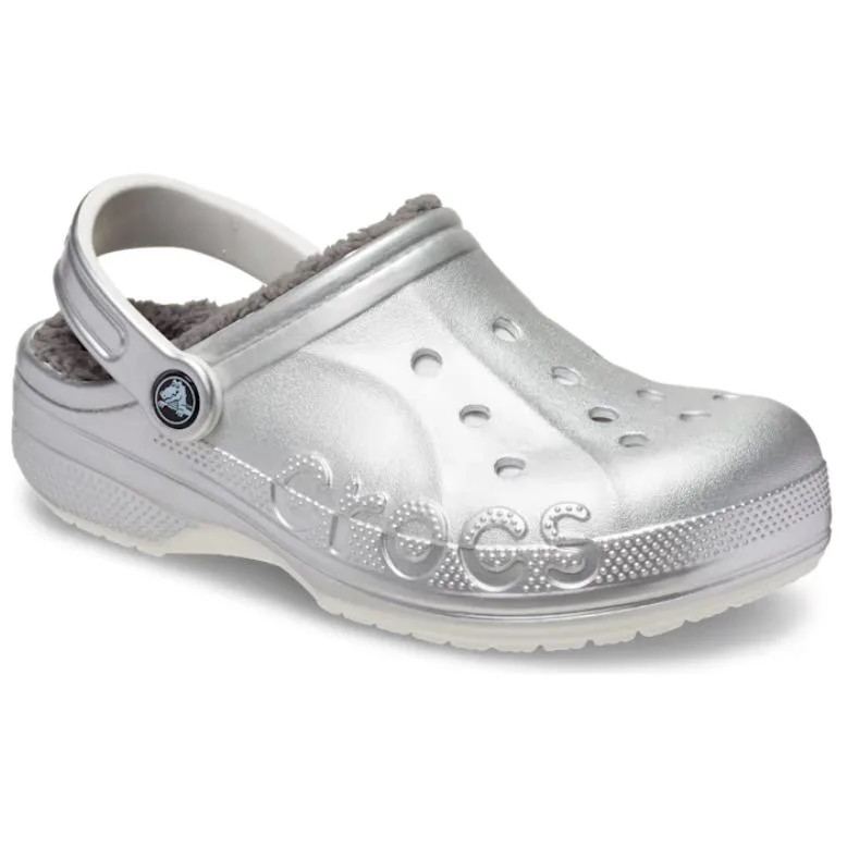 Кроксы Baya мужские Crocs, серебро — фото 4
