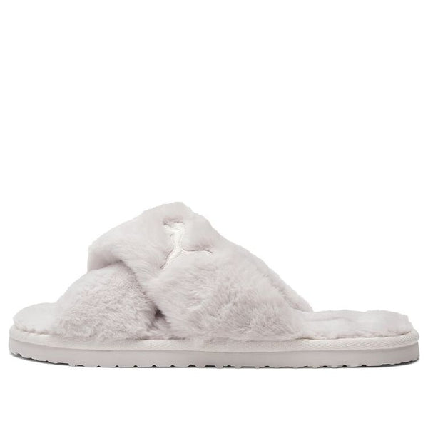 Тапочки fluff x strap slide 'nimbus cloud' Puma, белый