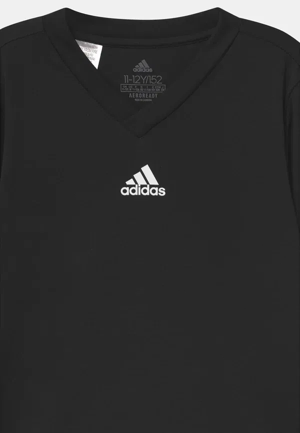 Футболка с длинным рукавом Adidas Performance Team Base, черный — фото 3