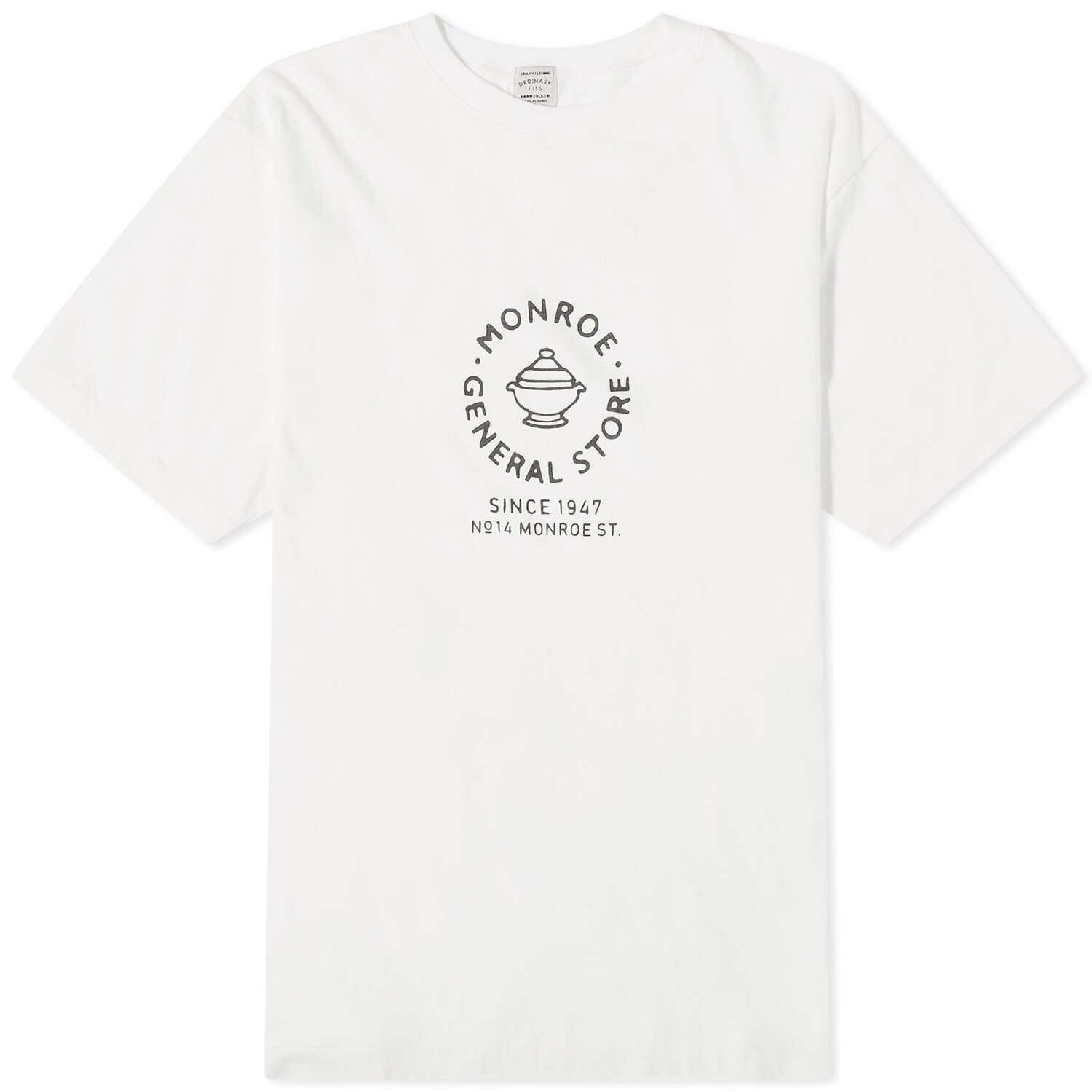 

Футболка Ordinary Fits Monroe General Store T-Shirt, цвет Off White