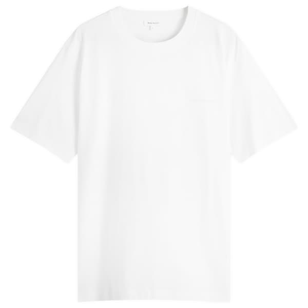 

Футболка с принтом логотипа Йоханнеса Norse Projects, белый