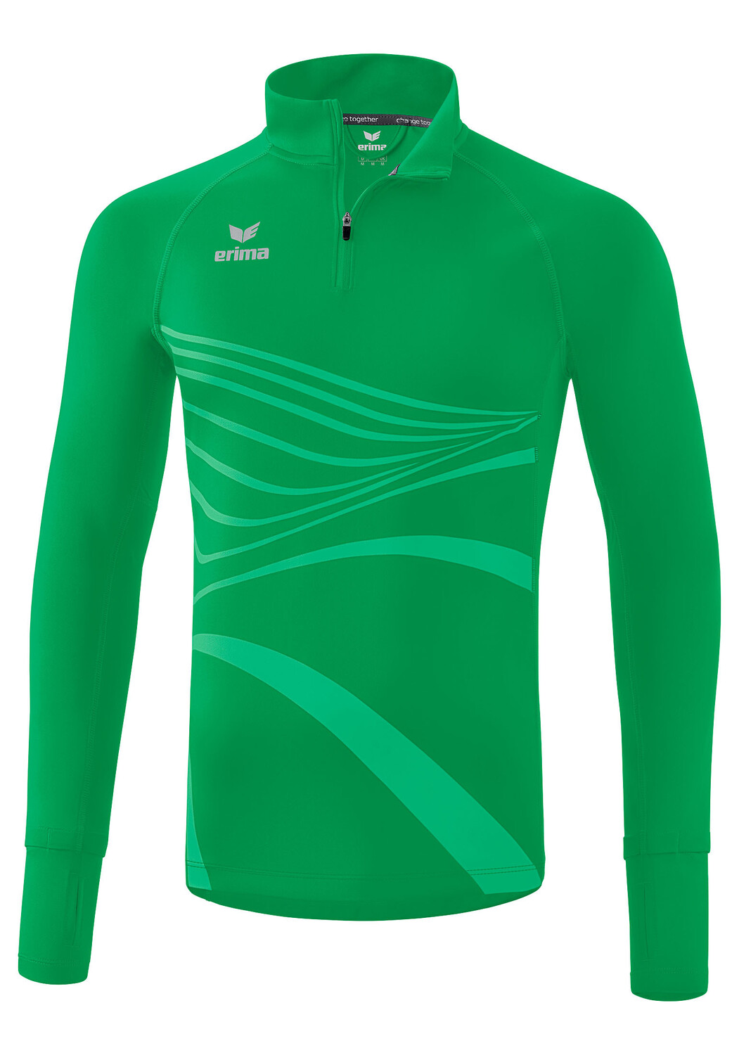 

Спортивная футболка erima Racing Longsleeve, цвет smaragd