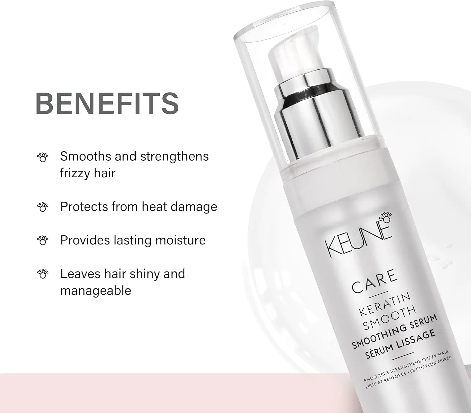 Сыворотка для волос «Care Line Keratin Smooth» 25 мл от Keune Keune — фото 3