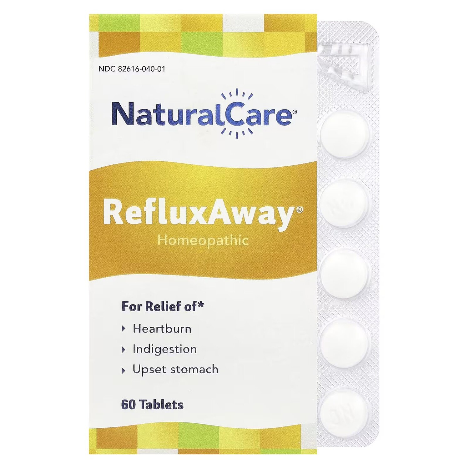 

RefluxAway, 60 таблеток Naturalcare