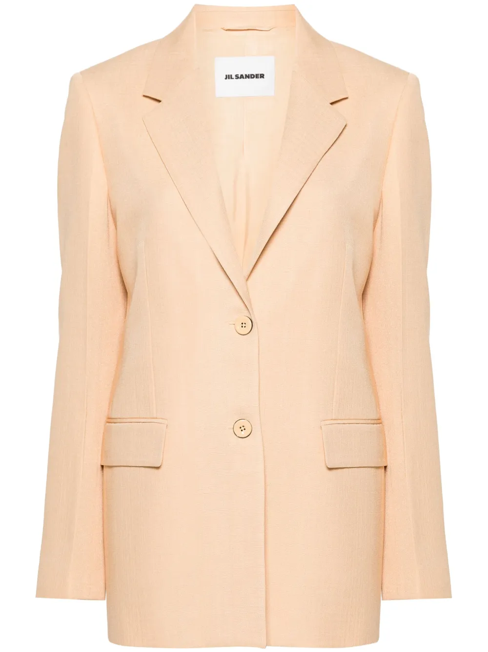 

Однобортный пиджак JIL SANDER, оранжевый