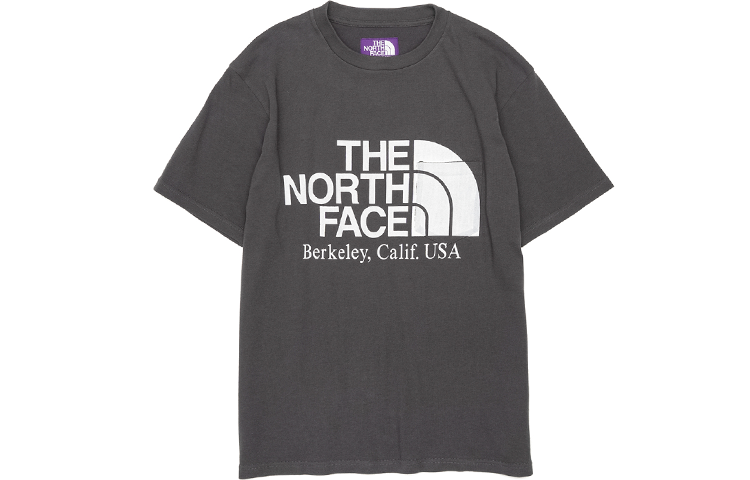 

Футболка унисекс THE NORTH FACE PURPLE LABEL, темно-серый