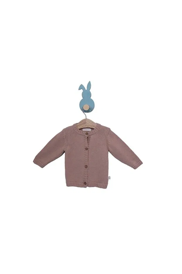 Детский кардиган хлопковый L L Louiou Baby Gifts, Beige