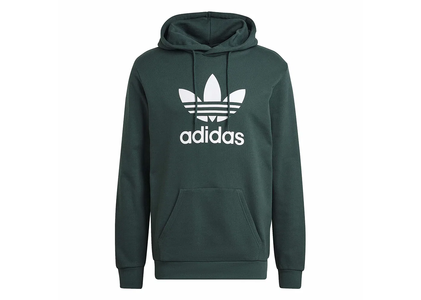 Мужская худи с длинным рукавом Adidas Adicolor Classics Trefoil, Mineral Green