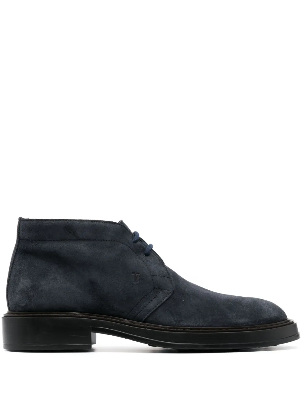 Ботинки на шнуровке TOD'S, синий