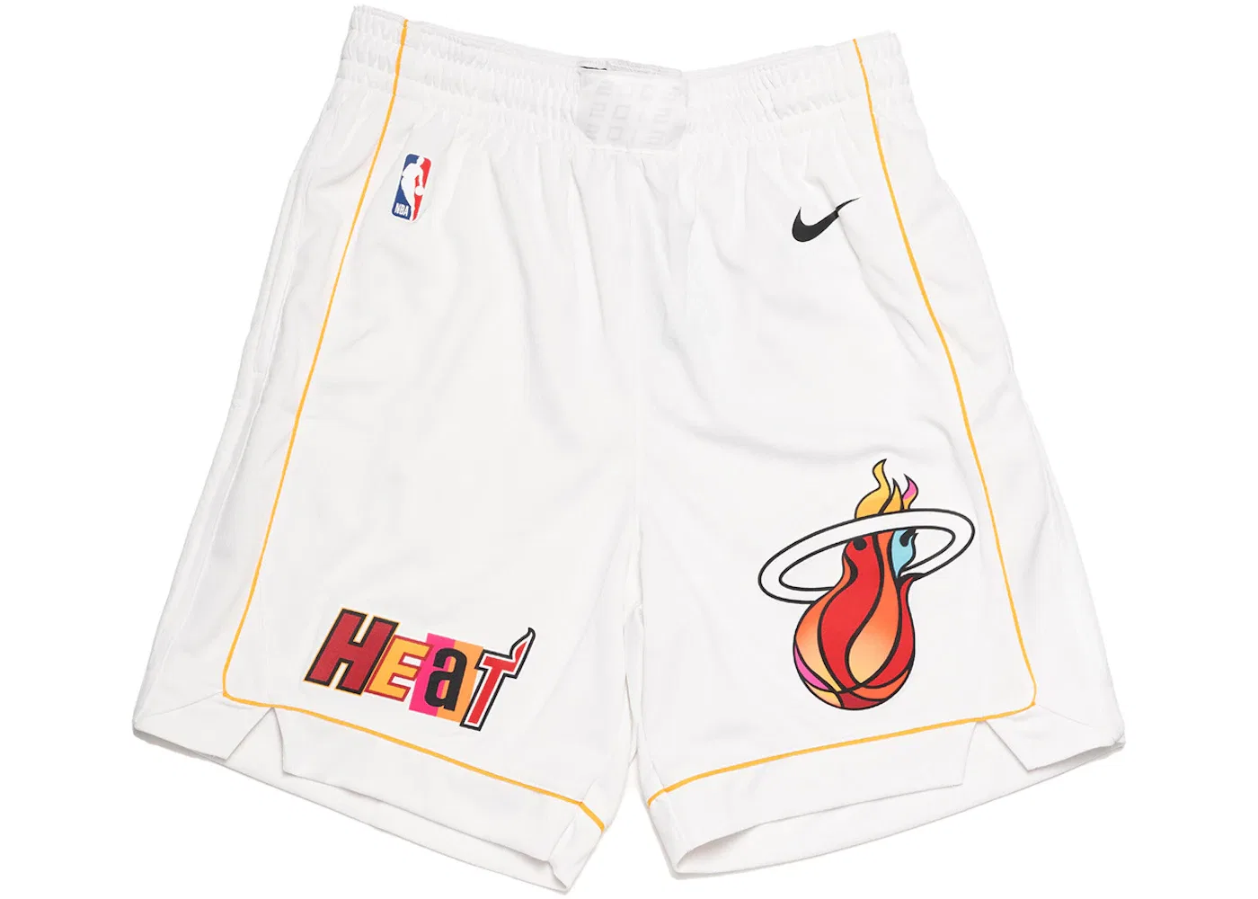 Мужские шорты с принтом Miami Heat City Edition Nike, White