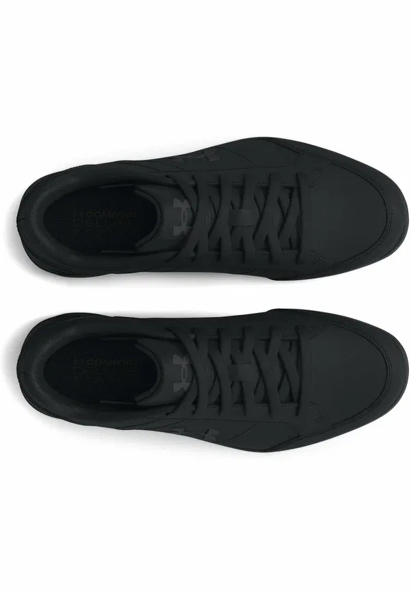 Кроссовки кожаные Official Under Armour Black, черный — фото 3