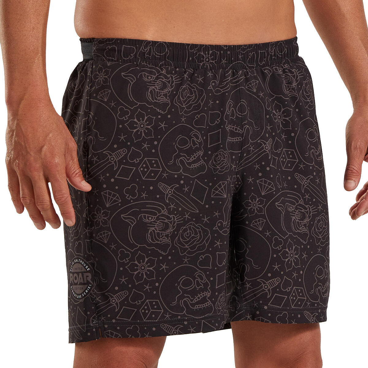 

Мужские спортивные брюки LTD Running 7 Short - Black Roar ZOOT, черный