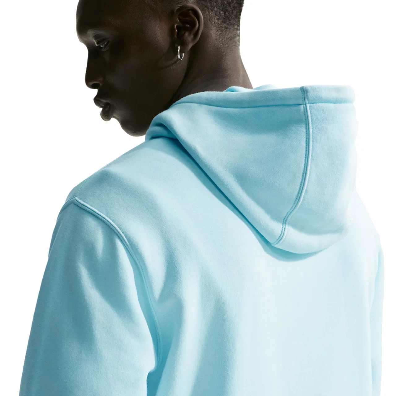 Мужское худи CWash Club Basketball Nike, синий — фото 2