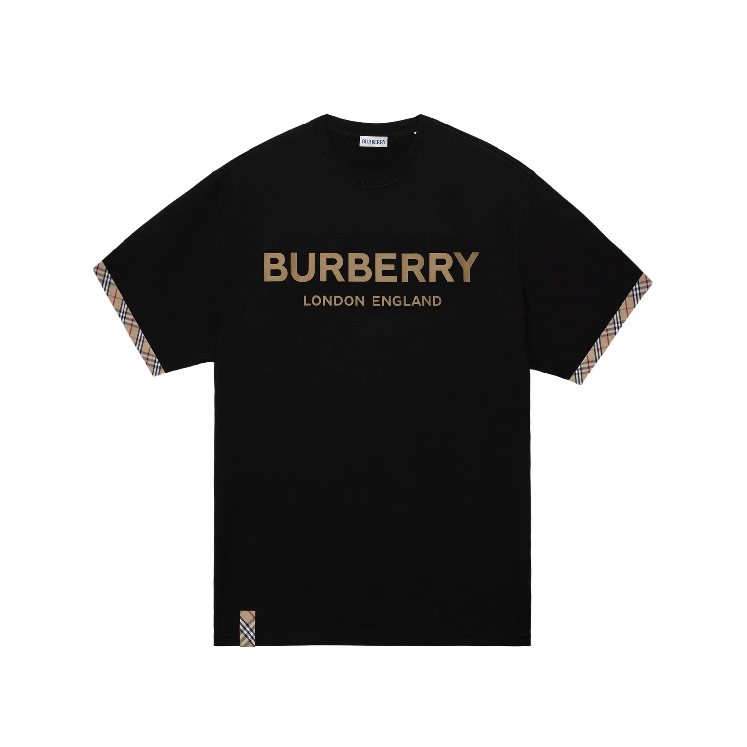 Футболка Burberry Plaid Prologue с принтом