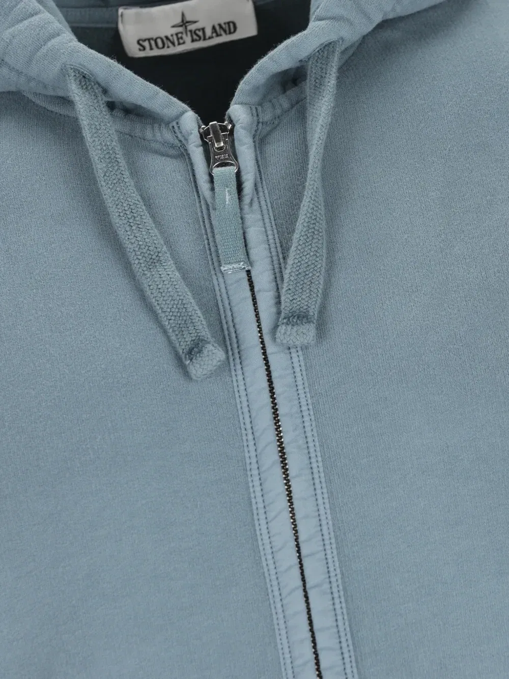 Толстовка из органического хлопка с начесом 6100067 Stone Island, синий — фото 3