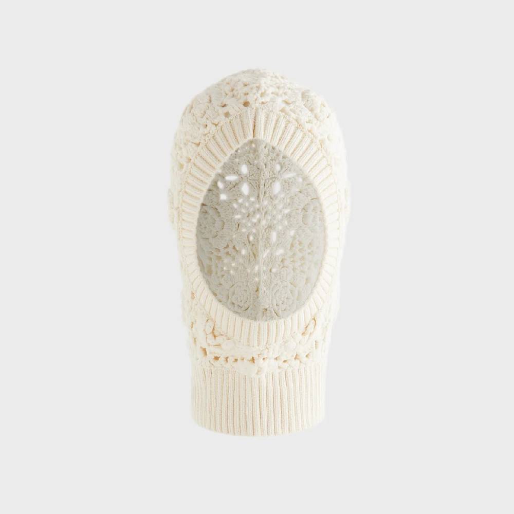 

Балаклава Lisa for Kith Women Lace Crochet, песочный