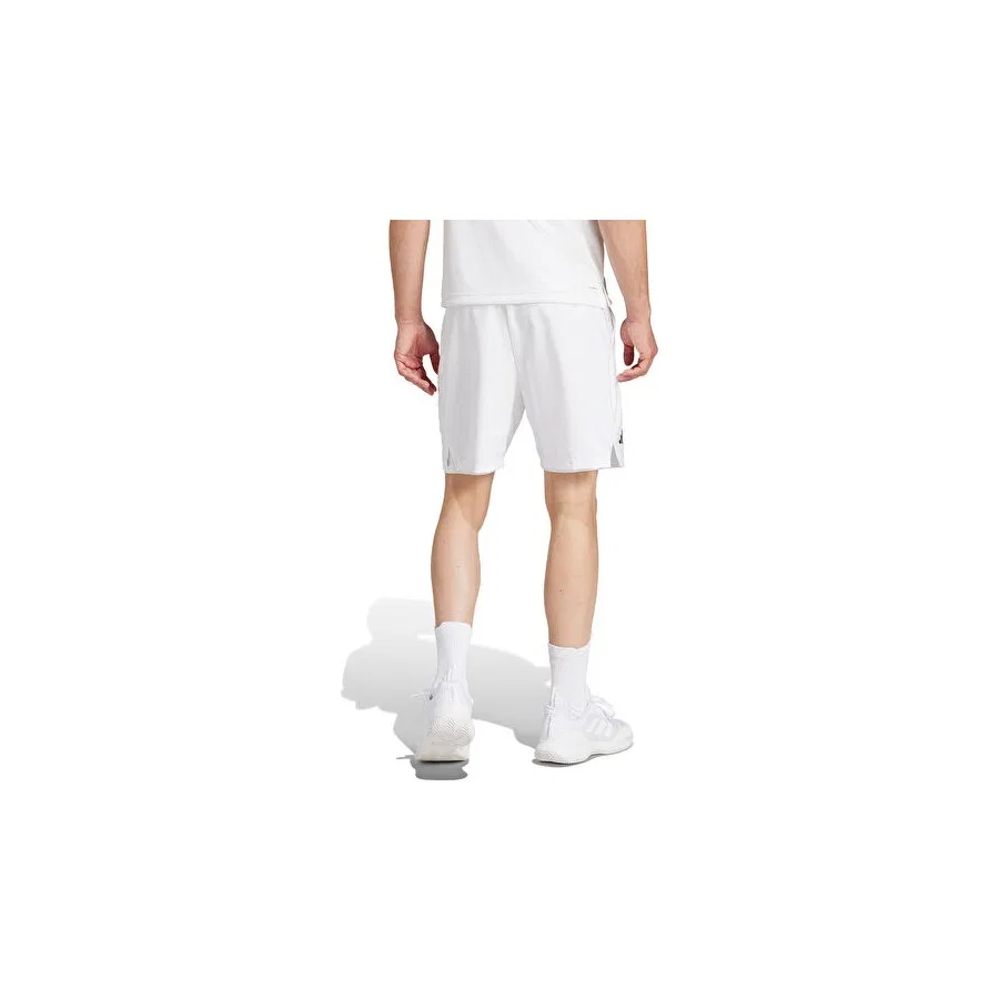 Шорты спортивные с втачным бельем Club 2in1 Short adidas, Белый — фото 2