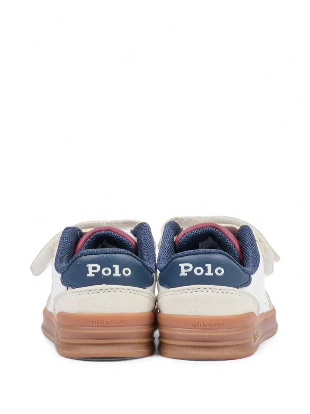 Кроссовки с вышитым логотипом POLO RALPH LAUREN KIDS, белый — фото 4