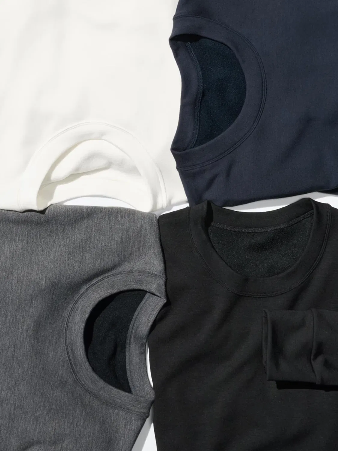 Футболка с длинным рукавом HEATTECH ULTRA WARM Uniqlo, темно-красный — фото 2