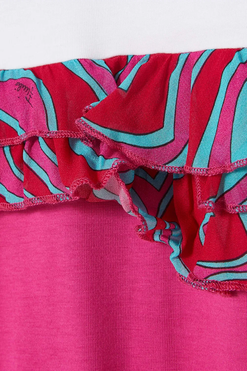 Комбинезон для сна с рюшами и принтом Emilio Pucci — фото 3