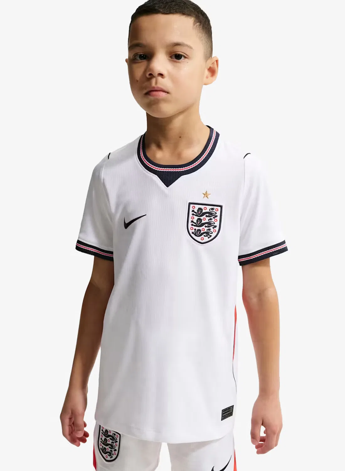 Футболка с принтом England Nike, белый — фото 2