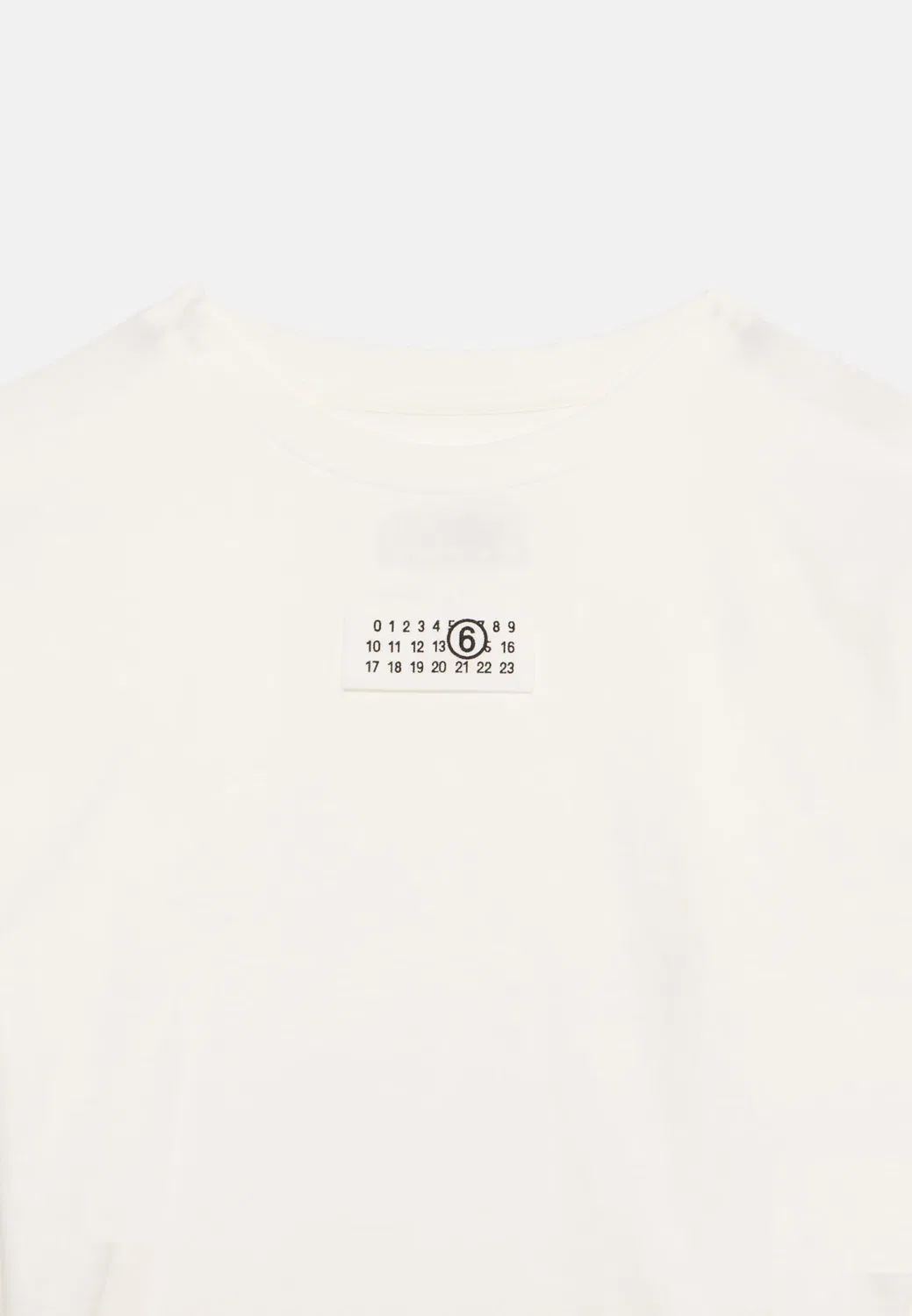 Унисекс - футболка с длинными рукавами Mm6 Maison Margiela, White — фото 3