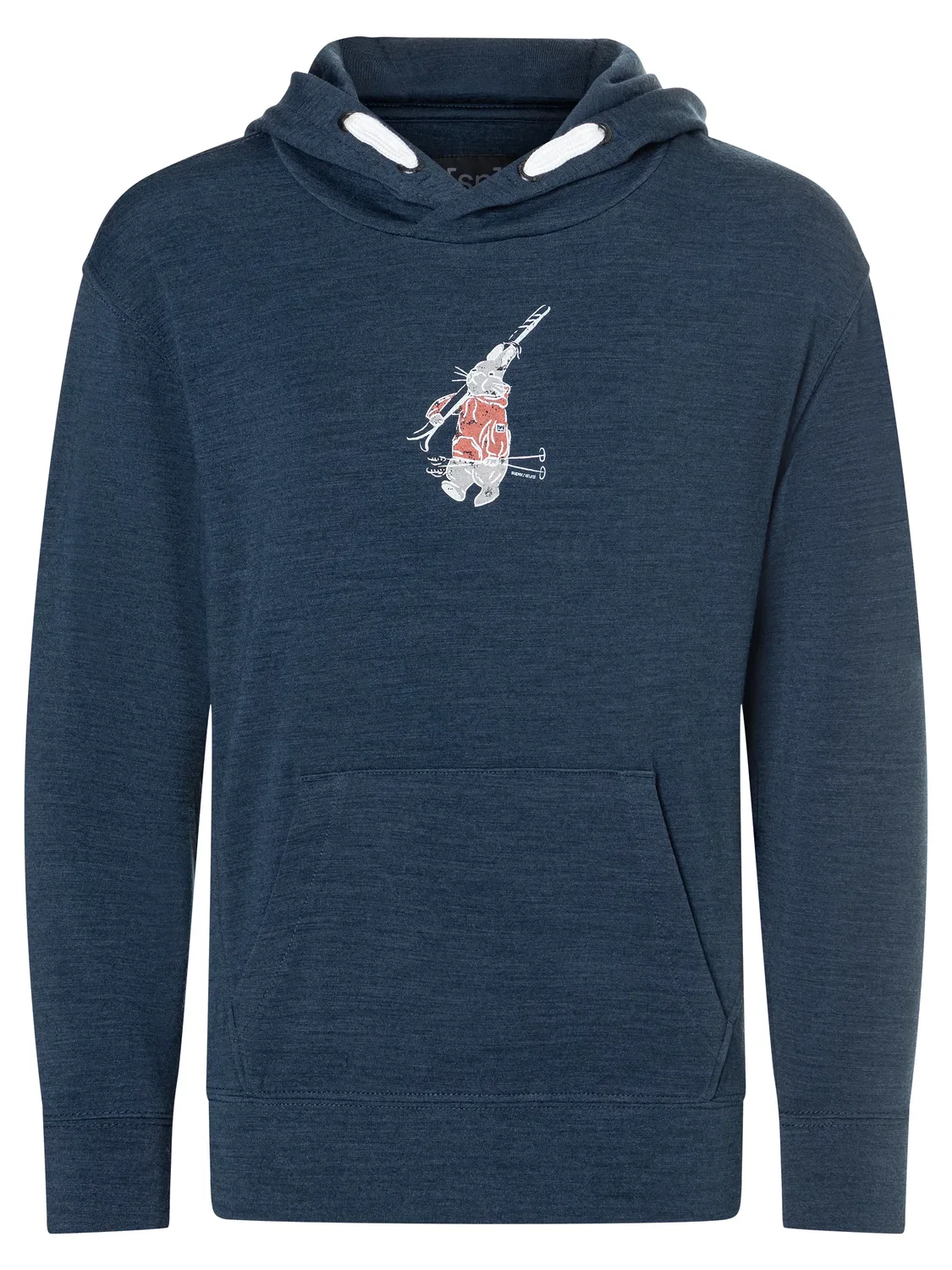 Худи с капюшоном K Ski Bunny Super.Natural, синий