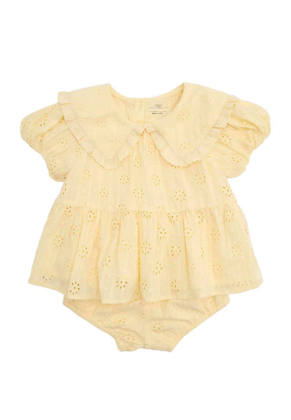 Комплект из двух частей - шорты Marks & Spencer, Yellow